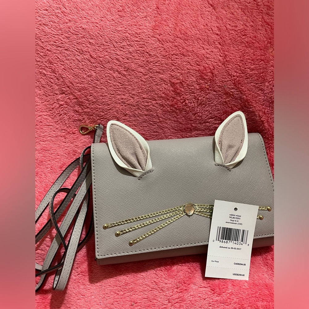 Kate spade bunny crossbody purse